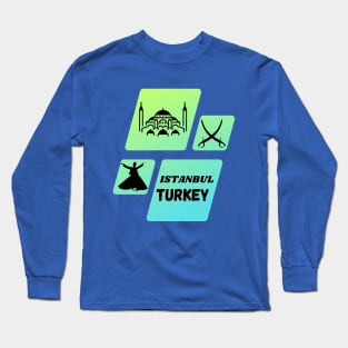 Istanbul Turkey Long Sleeve T-Shirt